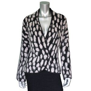 ARMANI COLLEZIONI BY GIORGIO ARMANI CARDIGAN MOHAIR WOOL CASHMERE SWEATER 38 2